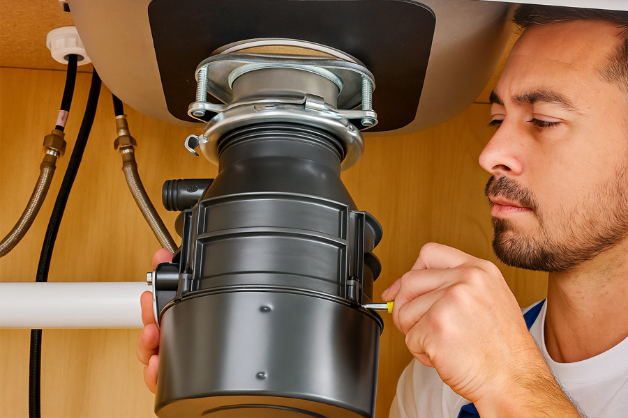 Plumber fixing pipes in Addison TX - plumbing repair Addison TX